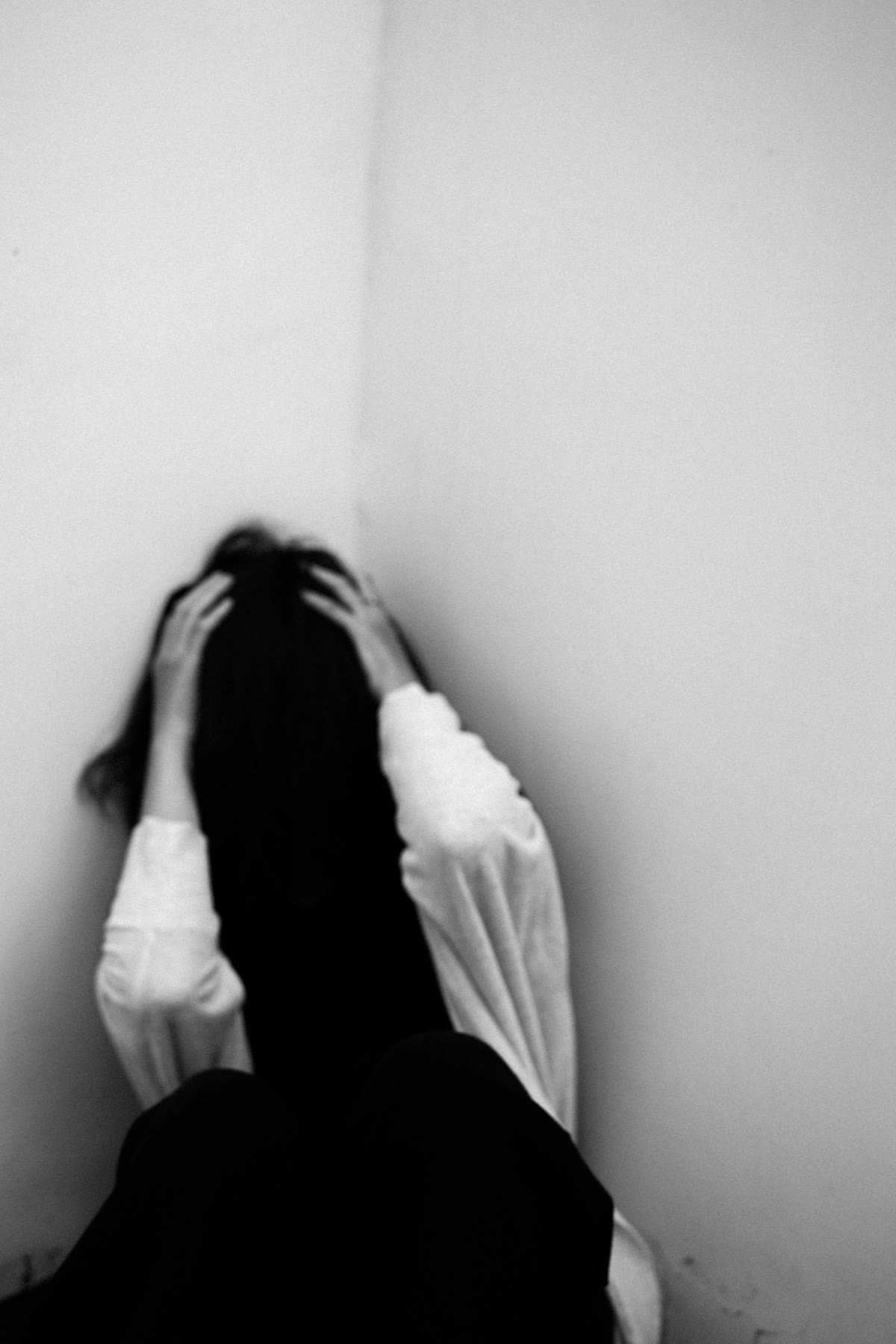 Pessoa enfrentando um quadro depressivo